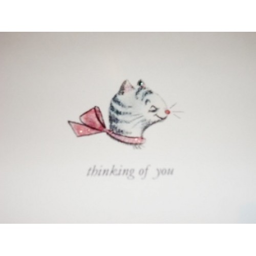 Kitty Greeting Card